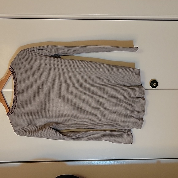 Sundance Waffle Knit Embroidered Henley - Picture 5 of 5